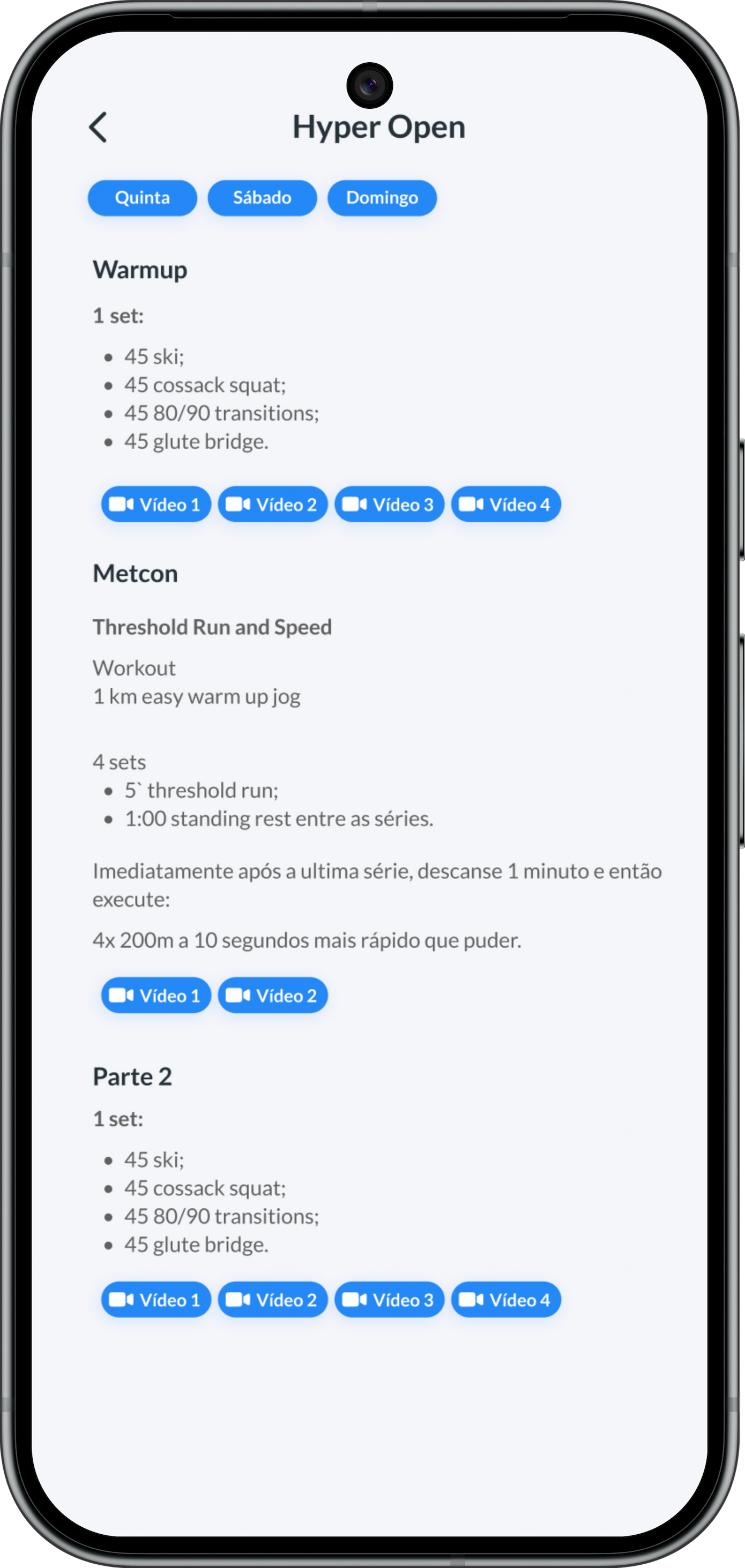 App Treinos
